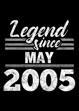 Legend Since May 2005