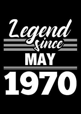 Legend Since May 1970