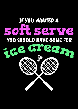 Badminton Player Gift