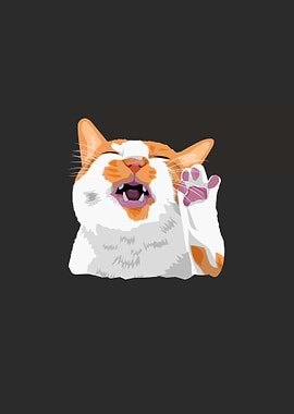 Laugh cat