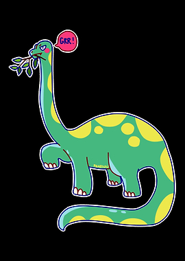 Dinosaurs in a bad mood