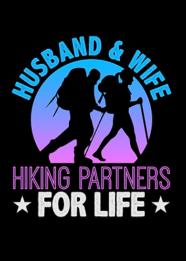 Husband and Wife Hiking