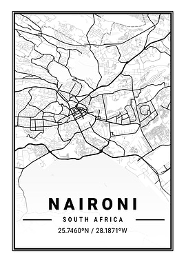 Naironi Light City Map
