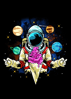 Astronaut Ice Cream Outer