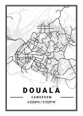 Douala Light City Map