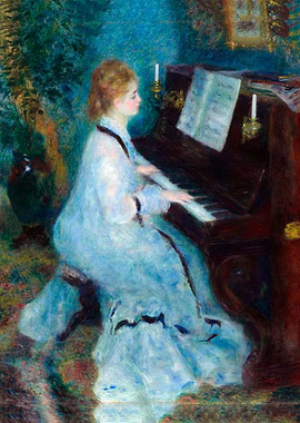 Woman at the Piano