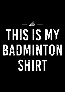 Badminton Player Gift