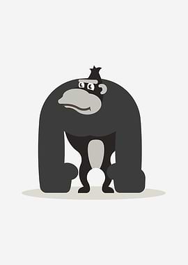 Cute Gorilla Beast