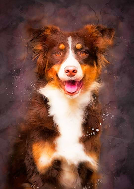 Cute Dog Portrait
