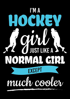 Hockey Player Gift Girl