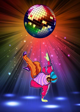 Break Dancer Disco Hip hop