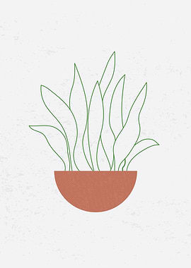 Minimalist Plant 1