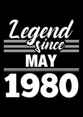 Legend Since May 1980