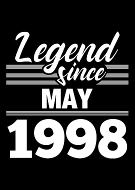 Legend Since May 1998