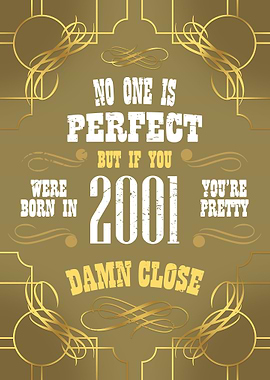 2001 No One is Perfect