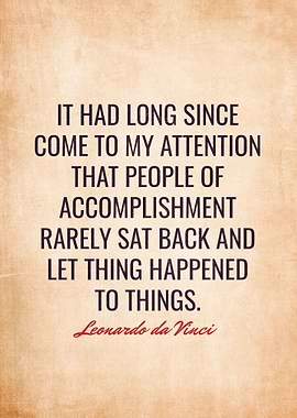 Quotes Leonardo da Vinci