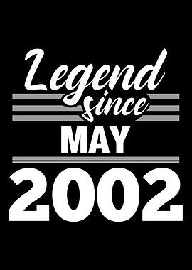 Legend Since May 2002