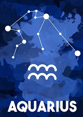 AquariusZodiacPainting