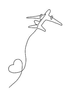 Paper Plane Heart