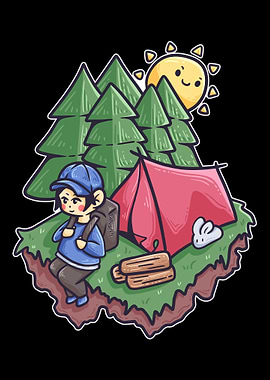 Camping tents Woods vacati