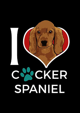 I love Cocker Spaniel
