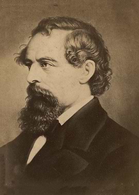 Charles Dickens portrait