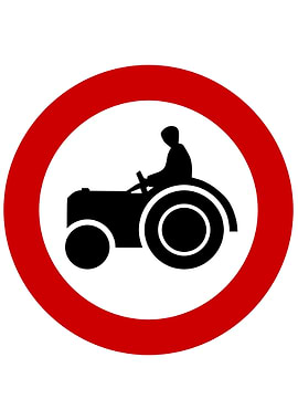 Greek Road Sign