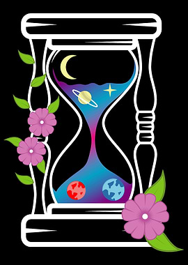 Hourglass Artist Or Illust