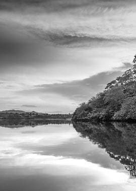 Victoria Nile at sunset