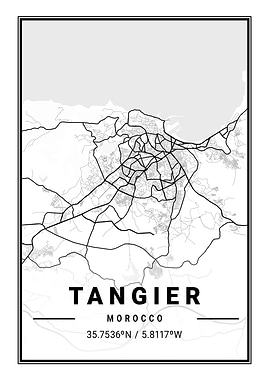 Tangier Light City Map