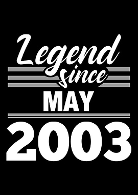 Legend Since May 2003