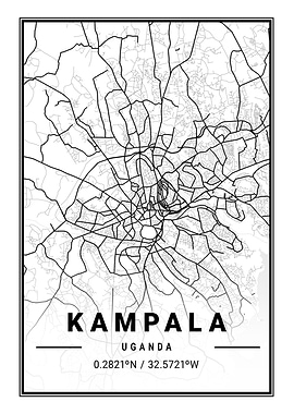 Niamey Light City Map
