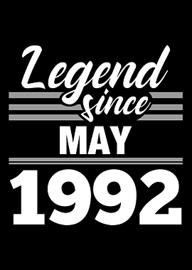 Legend Since May 1992