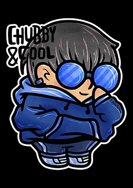 thick bold chubby overweig