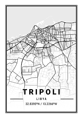 Tripoli Light City Map