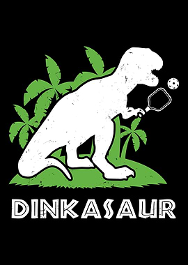 Pickleball Dinosaur Dinkas