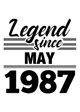 Legend Since May 1987