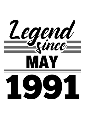 Legend Since May 1991