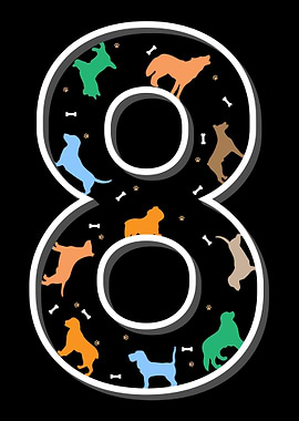 8th birthday dog