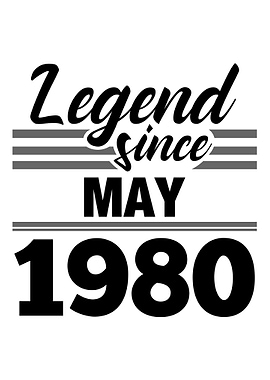 Legend Since May 1980
