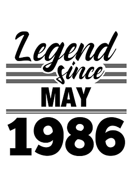 Legend Since May 1986