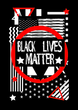 Black lives matter sign ab
