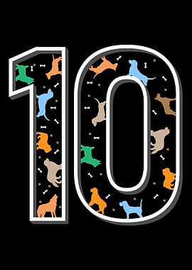10th birthday dog