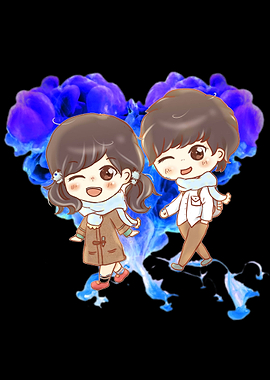 Couple Cartoon