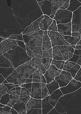 Madrid Spain Map