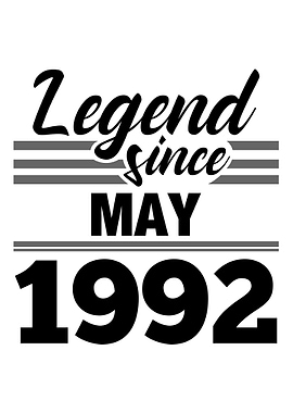 Legend Since May 1992