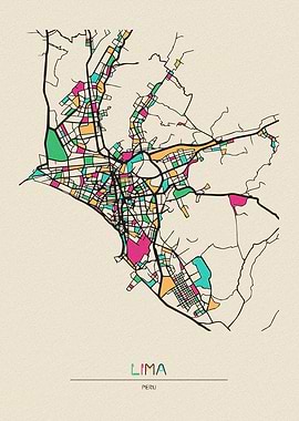 Lima Map