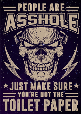 Skull and Biker funny