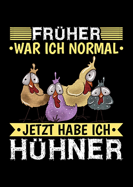 Viehzucht Huhn Bauer