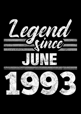 Legend Since June 1993